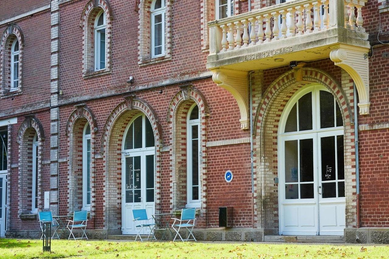 The Originals Hotel Le Cise Restaurant Chambres Et Suites Ault Exterior photo